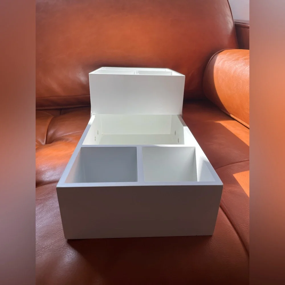 Modern White Storage Box